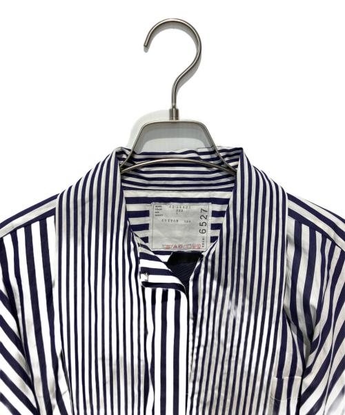 sacai（サカイ）sacai (サカイ) COTTON POPLIN SHIRT ブルー サイズ:1の古着・服飾アイテム