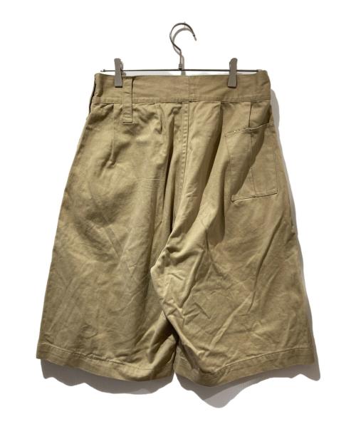 -（-）- (-) グルカショーツ ベージュ サイズ:不明の古着・服飾アイテム