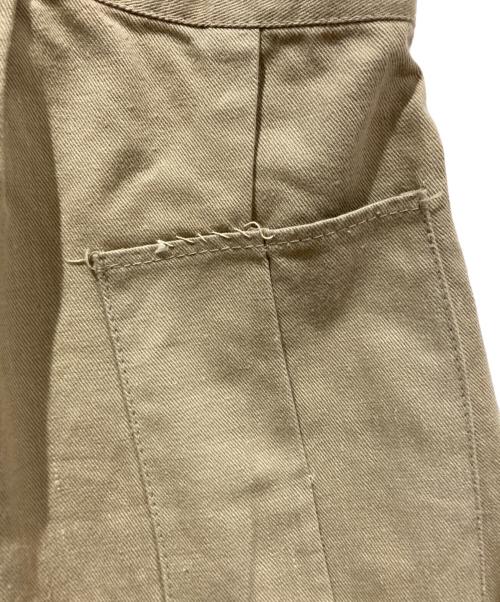 -（-）- (-) グルカショーツ ベージュ サイズ:不明の古着・服飾アイテム