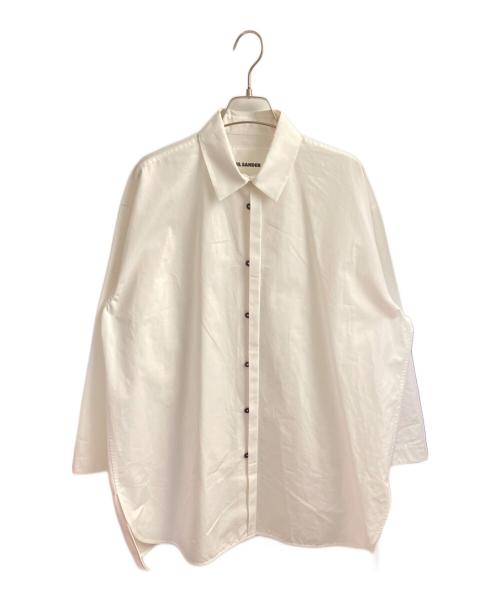 JIL SANDER（ジルサンダー）JIL SANDER (ジルサンダー) オーバーサイズシャツ ホワイト サイズ:34の古着・服飾アイテム