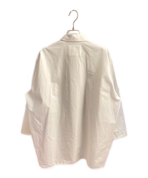JIL SANDER（ジルサンダー）JIL SANDER (ジルサンダー) オーバーサイズシャツ ホワイト サイズ:34の古着・服飾アイテム