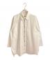 JIL SANDER（ジルサンダー）の古着「オーバーサイズシャツ」｜ホワイト