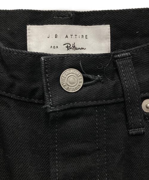 Ron Herman（ロンハーマン）Ron Herman (ロンハーマン) J.B. ATTIRE (ジェービーアタイア) PARIS DENIM BLACK/パリ　デニム　ブラック ブラック サイズ:1の古着・服飾アイテム