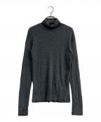 DEUXIEME CLASSEドゥーズィエム クラス）の古着「ribタートル ニットプルオーバー」｜グレー