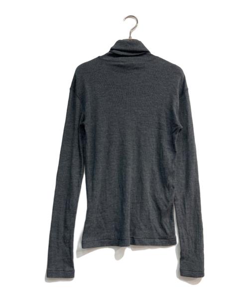 DEUXIEME CLASSE（ドゥーズィエム クラス）Deuxieme Classe (ドゥーズィエム クラス) ribタートル ニットプルオーバー グレー サイズ:Freeの古着・服飾アイテム