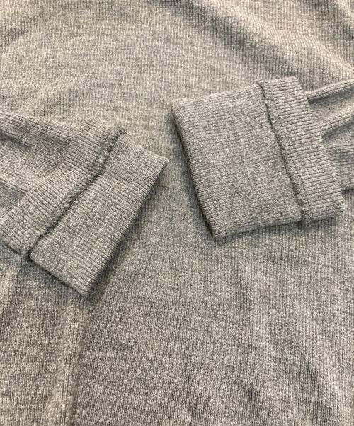 DEUXIEME CLASSE（ドゥーズィエム クラス）Deuxieme Classe (ドゥーズィエム クラス) ribタートル ニットプルオーバー グレー サイズ:Freeの古着・服飾アイテム