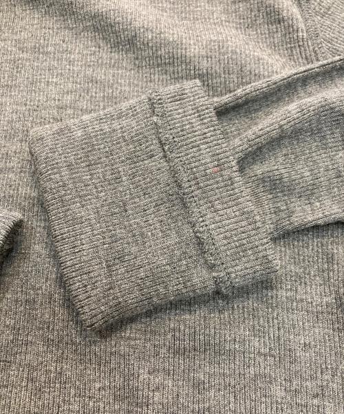 DEUXIEME CLASSE（ドゥーズィエム クラス）Deuxieme Classe (ドゥーズィエム クラス) ribタートル ニットプルオーバー グレー サイズ:Freeの古着・服飾アイテム