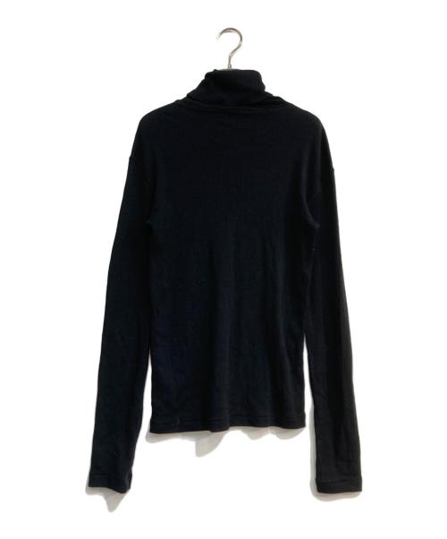 DEUXIEME CLASSE（ドゥーズィエム クラス）Deuxieme Classe (ドゥーズィエム クラス) ribタートル ニットプルオーバー　21070500705130 ブラック サイズ:Freeの古着・服飾アイテム
