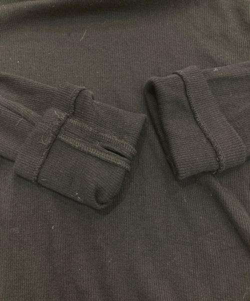 DEUXIEME CLASSE（ドゥーズィエム クラス）Deuxieme Classe (ドゥーズィエム クラス) ribタートル ニットプルオーバー　21070500705130 ブラック サイズ:Freeの古着・服飾アイテム