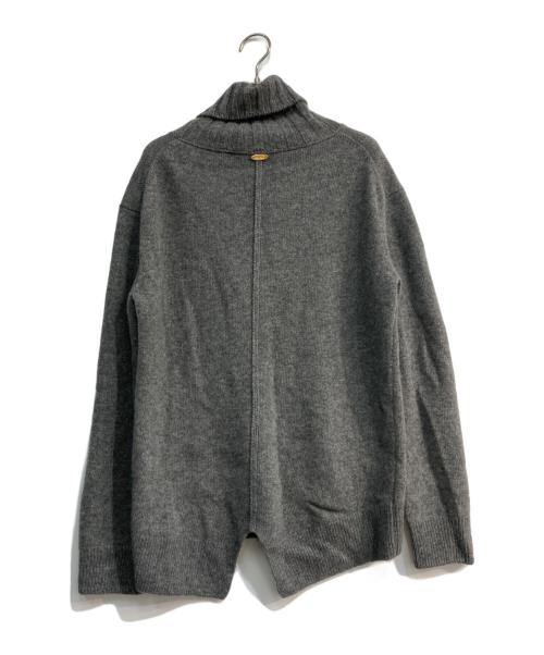 MUSE de Deuxieme Classe（ミューズ ドゥーズィエム クラス）MUSE de Deuxieme Classe (ミューズ ドゥーズィエム クラス) JADE タートルネックプルオーバー グレー サイズ:Freeの古着・服飾アイテム