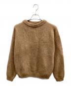 Acne studiosアクネ ストゥディオス）の古着「モヘアブレンドニット」｜ブラウン