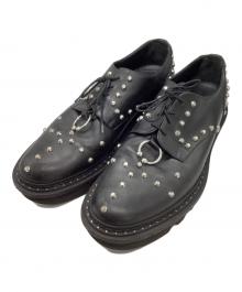 NEIL BARRETT（ニールバレット）の古着「スタッズシューズ」｜ブラック
