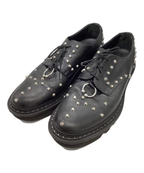 NEIL BARRETT（ニールバレット）NEIL BARRETT (ニールバレット) スタッズシューズ ブラック サイズ:SIZE 43の古着・服飾アイテム