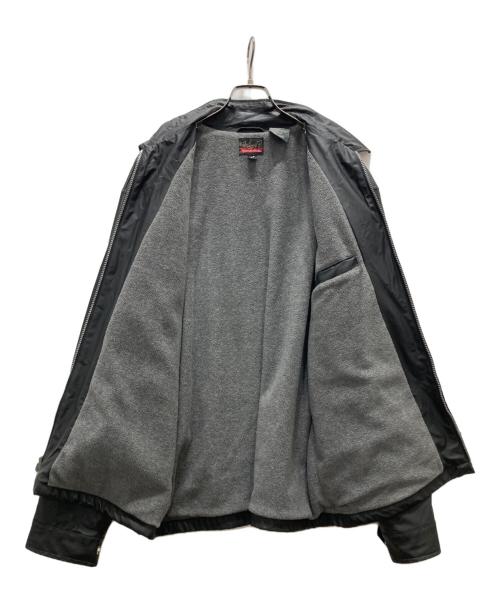 Quiksilver（クイックシルバー）Quiksilver (クイックシルバー) 古着 フェイクレザージャケット ブラック サイズ:Lの古着・服飾アイテム