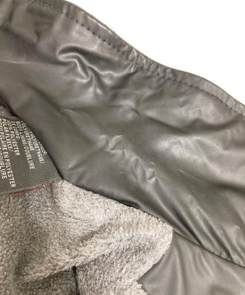 Quiksilver（クイックシルバー）Quiksilver (クイックシルバー) 古着 フェイクレザージャケット ブラック サイズ:Lの古着・服飾アイテム