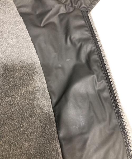 Quiksilver（クイックシルバー）Quiksilver (クイックシルバー) 古着 フェイクレザージャケット ブラック サイズ:Lの古着・服飾アイテム