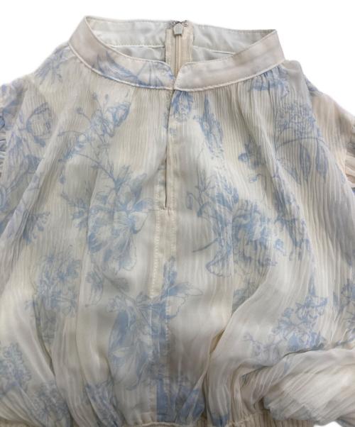 Snidel（スナイデル）Snidel (スナイデル) Sustainableウエストリブワンピース イエロー 未使用品の古着・服飾アイテム