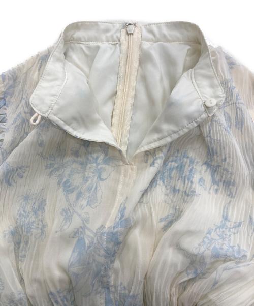 Snidel（スナイデル）Snidel (スナイデル) Sustainableウエストリブワンピース イエロー 未使用品の古着・服飾アイテム