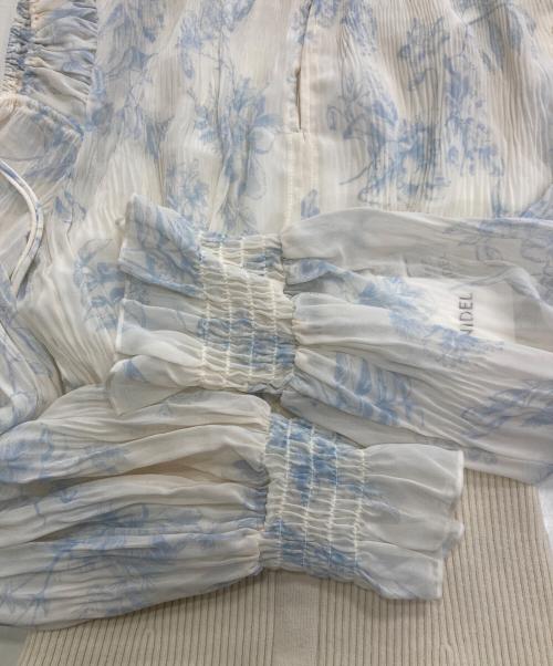 Snidel（スナイデル）Snidel (スナイデル) Sustainableウエストリブワンピース イエロー 未使用品の古着・服飾アイテム