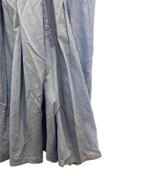 SLOBE IENA（スローブ イエナ）SLOBE IENA (スローブ イエナ) ピンタックフリルワンピース ライトブルー サイズ:FREEの古着・服飾アイテム
