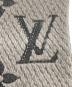 中古・古着 LOUIS VUITTON (ルイ ヴィトン) エシャルプ・ロゴマニア マフラー ベージュ：27000円