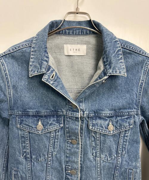 ETRE TOKYO（エトレトウキョウ）ETRE TOKYO (エトレトウキョウ) コンパクトトラッカージャケット インディゴ サイズ:Sの古着・服飾アイテム