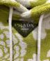 中古・古着 PRADA (プラダ) フラワープリントジャガードテリークロスパーカー グリーン サイズ:L：40000円