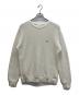LACOSTE（ラコステ）の古着「ヘザーカラーリングワッフルニット」｜ホワイト
