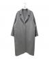 MUSE de Deuxieme Classe（ミューズ ドゥーズィエム クラス）の古着「ウールアンゴラリバーコート　24020520401030」｜グレー