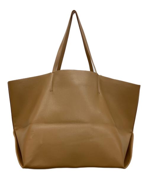 &MyuQ（アンドミューク）&MyuQ (アンドミューク) TOTE BAG ブラウンの古着・服飾アイテム