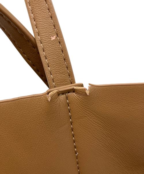 &MyuQ（アンドミューク）&MyuQ (アンドミューク) TOTE BAG ブラウンの古着・服飾アイテム