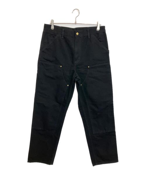 CarHartt（カーハート）CarHartt (カーハート) DOUBLE KNEE PANT ブラック サイズ:81cm（W32）の古着・服飾アイテム