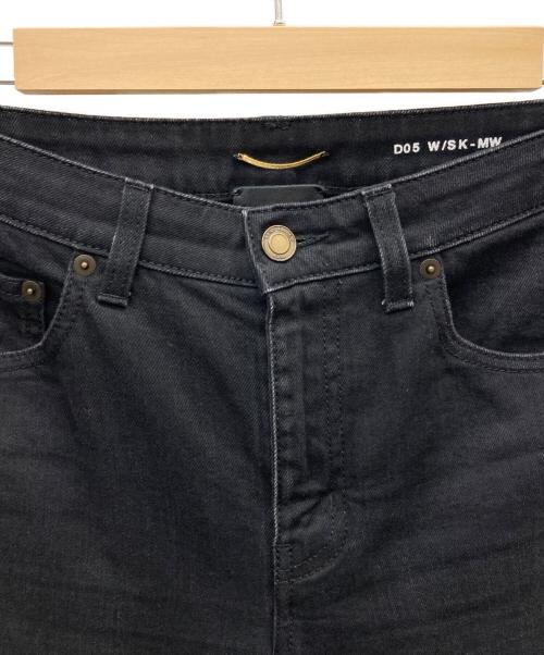 Saint Laurent Paris（サンローランパリ）Saint Laurent Paris (サンローランパリ) デニムパンツ ブラック サイズ:SIZE 27の古着・服飾アイテム