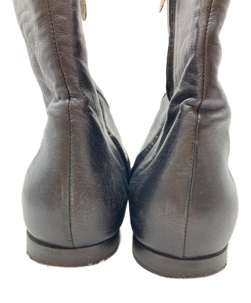 charlotte olympia（シャーロットオリンピア）charlotte olympia (シャーロットオリンピア) サイドジップブーツ ブラック サイズ:SIZE 40の古着・服飾アイテム