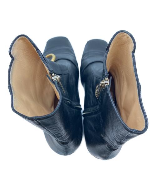 charlotte olympia（シャーロットオリンピア）charlotte olympia (シャーロットオリンピア) サイドジップブーツ ブラック サイズ:SIZE 40の古着・服飾アイテム
