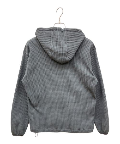EDIFICE（エディフィス）EDIFICE (エディフィス) サーマルワッフル フーデッドブルゾン グレー サイズ:Ｓの古着・服飾アイテム