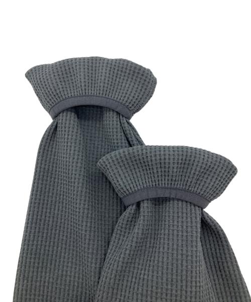 EDIFICE（エディフィス）EDIFICE (エディフィス) サーマルワッフル フーデッドブルゾン グレー サイズ:Ｓの古着・服飾アイテム