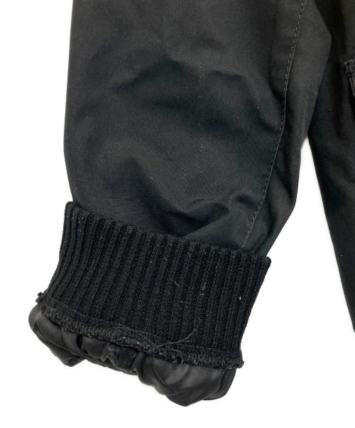 Barbour（バブアー）Barbour (バブアー) WHITE MOUNTAINEERING (ホワイトマウンテ二アニング) ワックスコットンフードジャケット ブラック サイズ:36の古着・服飾アイテム