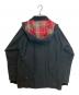 Barbour (バブアー) WHITE MOUNTAINEERING (ホワイトマウンテ二アニング) ワックスコットンフードジャケット ブラック サイズ:36：14000円