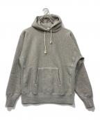 Championチャンピオン）の古着「25FW TRUE TO ARCHIVES リバースウィーブ フーデッドスウェットシャツ」｜ライトグレー