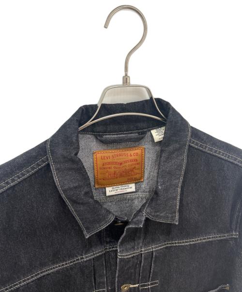 LEVI'S（リーバイス）LEVI'S (リーバイス) PREMIUM BLACK TYPE I TRUCKER JACKET　005Z7-0000 ブラック サイズ:XLの古着・服飾アイテム