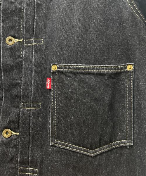 LEVI'S（リーバイス）LEVI'S (リーバイス) PREMIUM BLACK TYPE I TRUCKER JACKET　005Z7-0000 ブラック サイズ:XLの古着・服飾アイテム