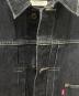 中古・古着 LEVI'S (リーバイス) PREMIUM BLACK TYPE I TRUCKER JACKET　005Z7-0000 ブラック サイズ:XL：35000円