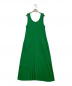ebure×Ron Hermanエブール×ロンハーマン）の古着「Clear Rib Sleeveless Dress」｜グリーン