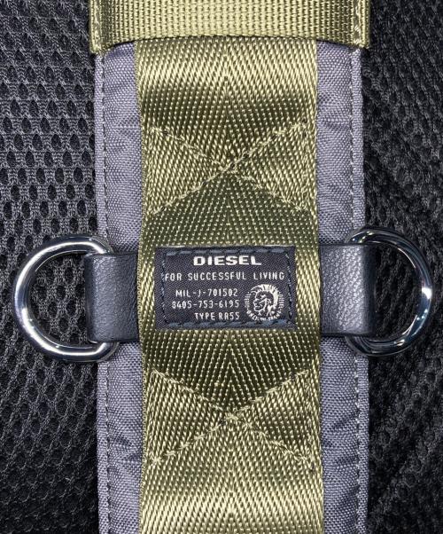 DIESEL（ディーゼル）DIESEL (ディーゼル) TRIBAL LYONEL BACKPACK カーキ サイズ:サイズ詳細参照の古着・服飾アイテム