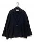 ENFOLD（エンフォルド）の古着「THICKEN BOX-JACKET」｜ブラック