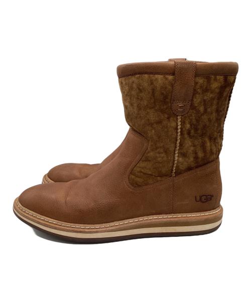 UGG（アグ）UGG (アグ) BURKERTムートンブーツ ブラウン サイズ:27cmの古着・服飾アイテム