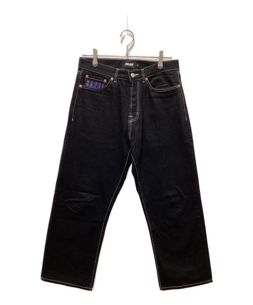 PALACE（パレス）PALACE (パレス) BAGGIES JEAN ブラック サイズ:71cmの古着・服飾アイテム