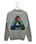 PALACE (パレス) ラグランスウェット グレー サイズ:M：6000円