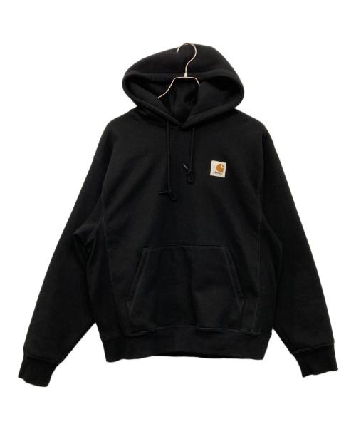Carhartt WIP（カーハートダブリューアイピー）Carhartt WIP (カーハートダブリューアイピー) AWAKE (アウェイク) HOODED SWEATSHIRT ブラック サイズ:Mの古着・服飾アイテム